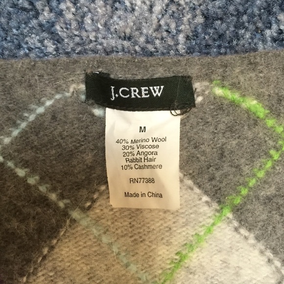 JCrew argyle sweater - Picture 2 of 2