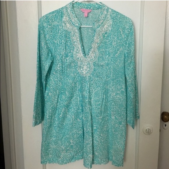 Sale! Lilly Pulitzer Sarasota Beaded Tunic