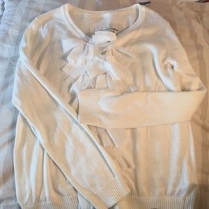 NWT Abercrombie & Fitch Ruffle Cardigan
