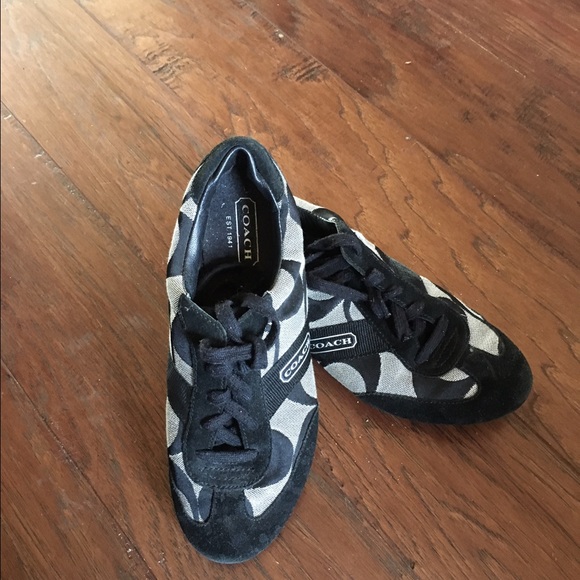 Coach Black/gray shoes