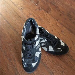 Coach Black/gray shoes