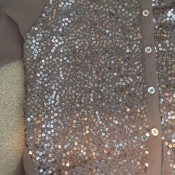 Brown button up blouse - Picture 2 of 2