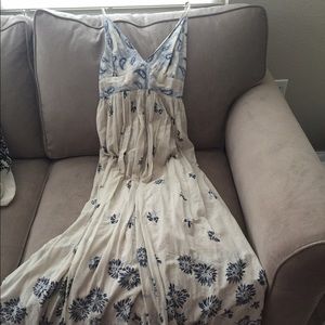 Gap summer floral maxi dress