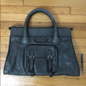 ⚡️Sale!! Authentic Chloe Edith Bag-- dark grey