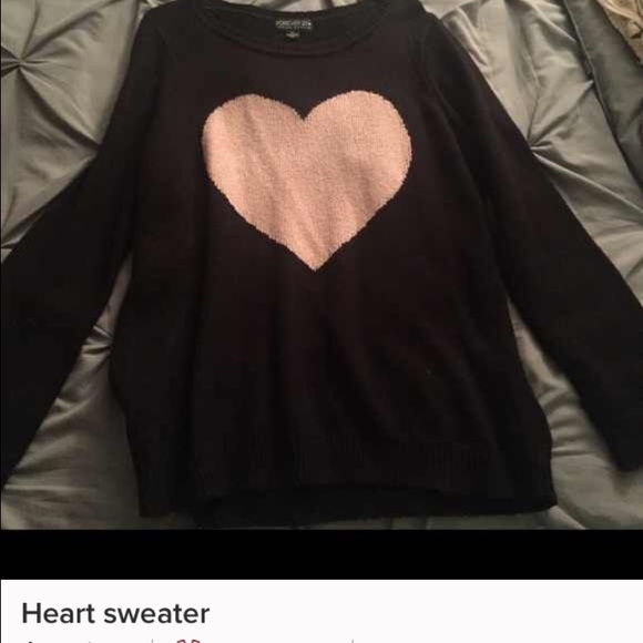 Heart sweater