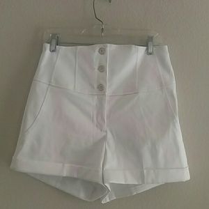 High wasted Express studio design shorts