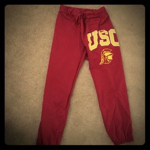 USC Trojan sweat pants
