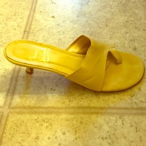 Vintage Christian Louboutin Open-Toe Kitten Heel