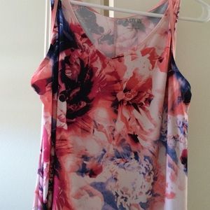 Long flowered sundress