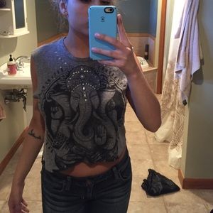 Ganesh crop top from urban outfitters