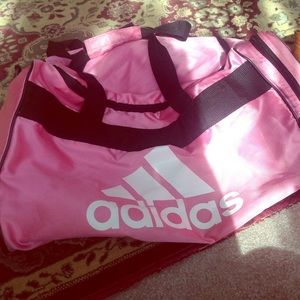 Hot Pink Adidas gym bag
