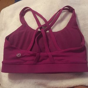 Lululemon purple sports bra