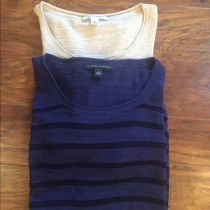 2 Banana Republic Lightweight Sweaters For Spring
