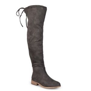 Journee Suede over the knee boots