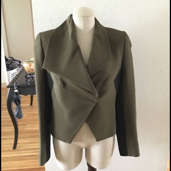 J. Mendel olive blazer