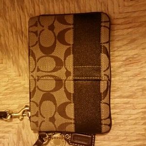 COACH wristlet