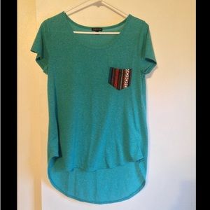 High Low Pocket Tee