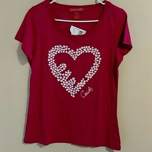 Coach Poppy pink shirt never wore