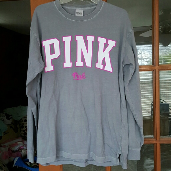 Grey PINK shirt