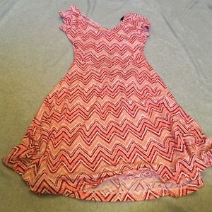 Open back skater dress