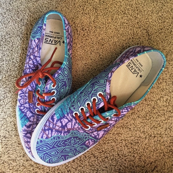 Multicolored Vans