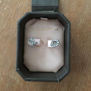 Juicy couture xo earrings