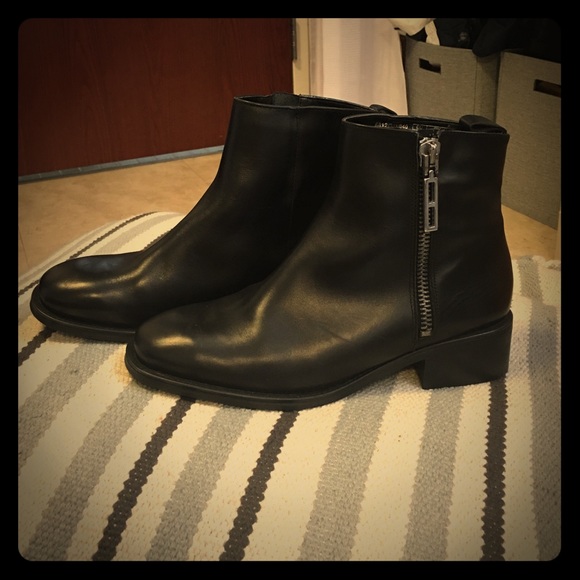 Zara Fur Lined Ankle Boots