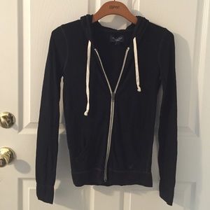 American Eagle Outfitters lightweight black hoodie