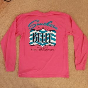 Struttin Cotton long-sleeve tee
