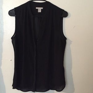 H&M SHEER BUTTON UP SHIRT