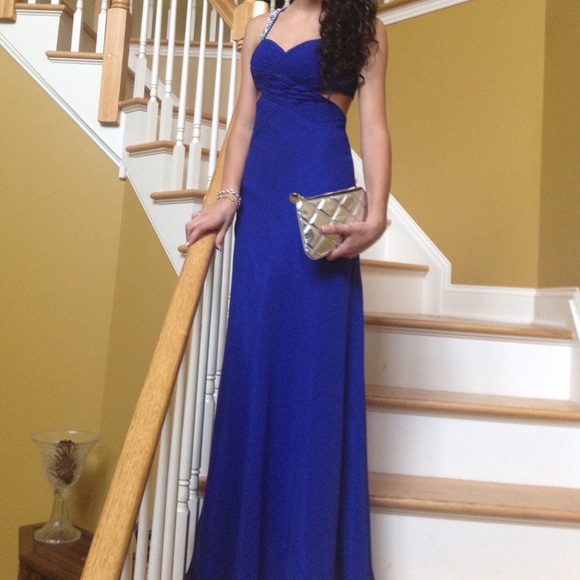 Faviana Dresses & Skirts - Royal Blue Prom Dress