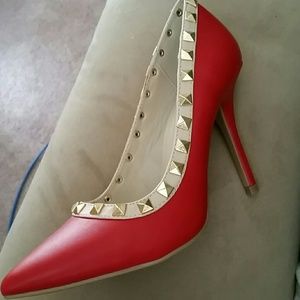 Cute red heels