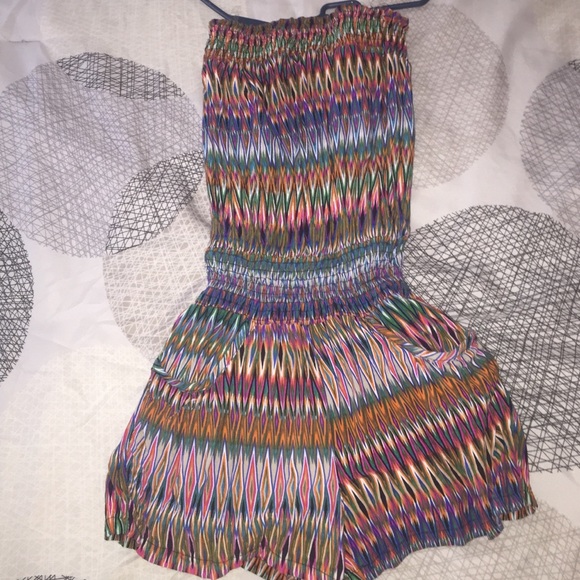 colorful romper