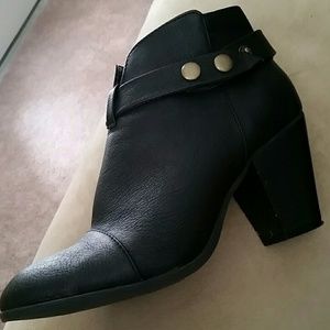 Cute black booties