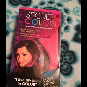Demi Lovato Secret Color PINK Extensions💁🏼👸🏼💕
