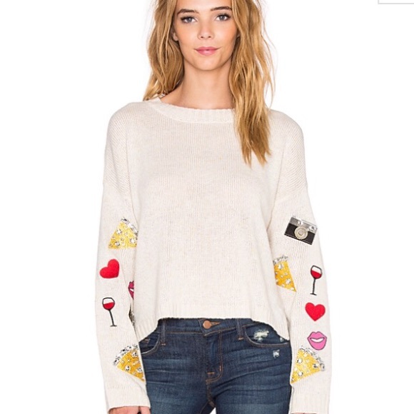 Wildfox emoji sweater