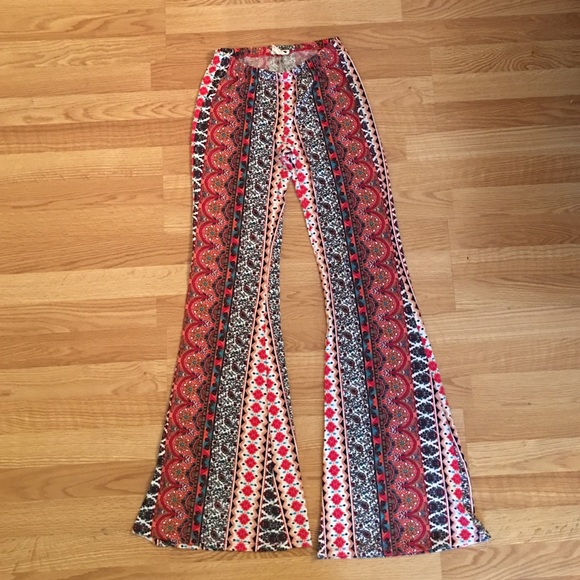 Bohemian colored pants