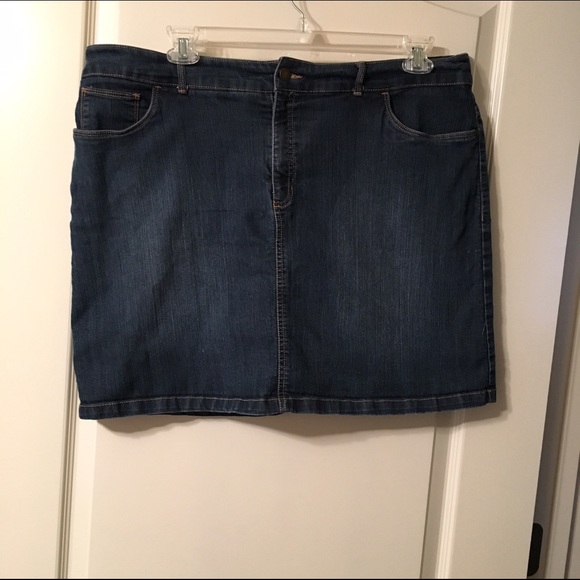 Denim Skort