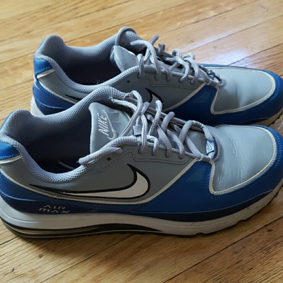 *SOLD* Nike Air Max LTD sz 11 grey blue white - Picture 1 of 4