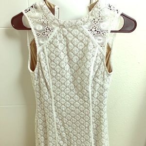 Urban outfitters white lace dress