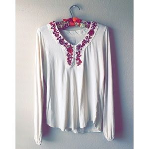 Lucky Brand Long Sleeved Shirt Tunic