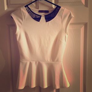 The Limited Peplum Top