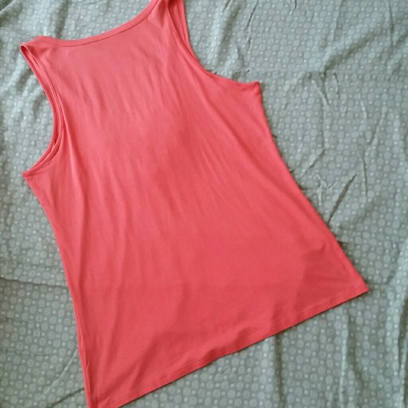 SOLDGifted in Bundle! Banana Republic Salmon Tank! - Picture 4 of 4