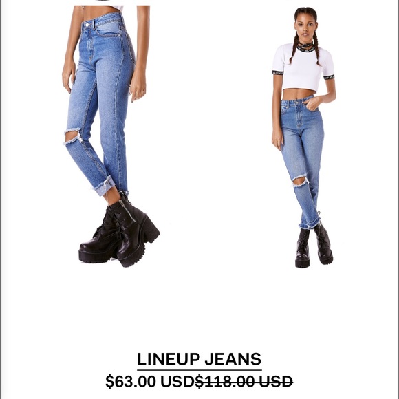 LAST CHANCE🎉NWT UNIF Lineup Jeans