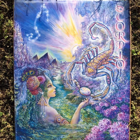 Scorpio painting