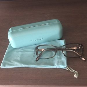 Tiffany & Co. prescription glasses.