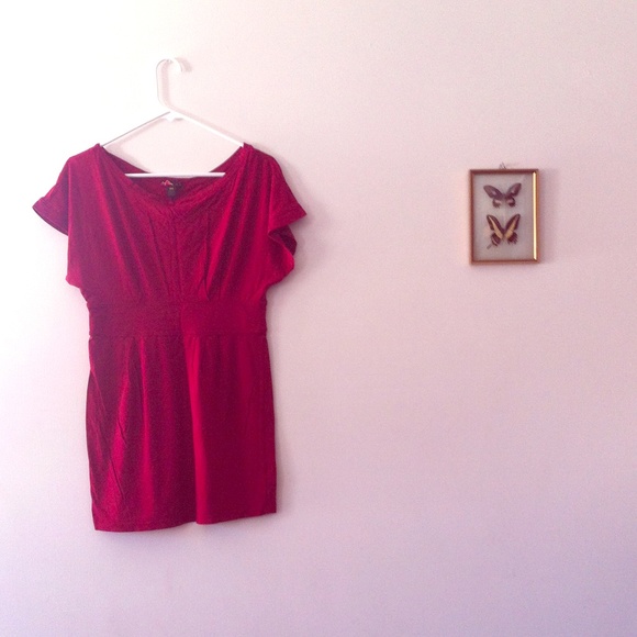 Red dress