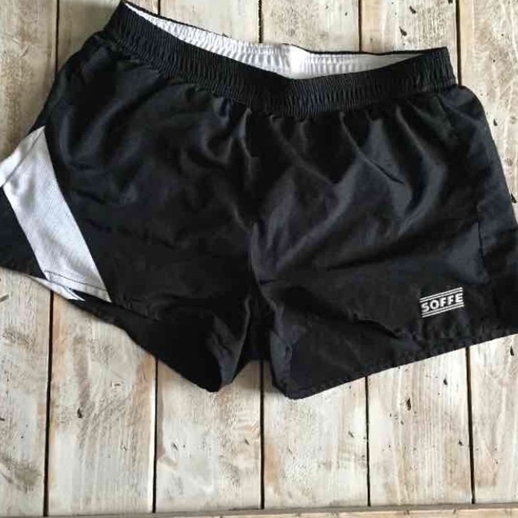 Black & White Active Shorts