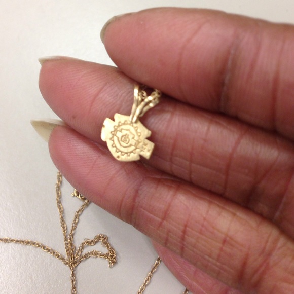 Authentic 14K GOLD CHARM & necklace💥💥sale - Picture 2 of 4