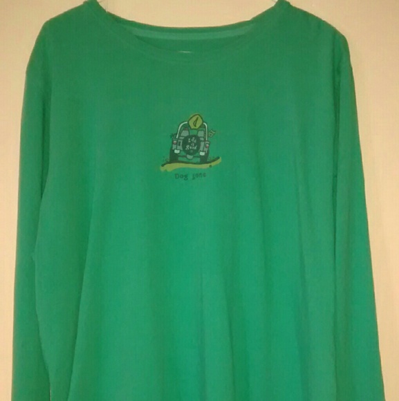 Women's Life is Good Long Sleeve Shirt XXL